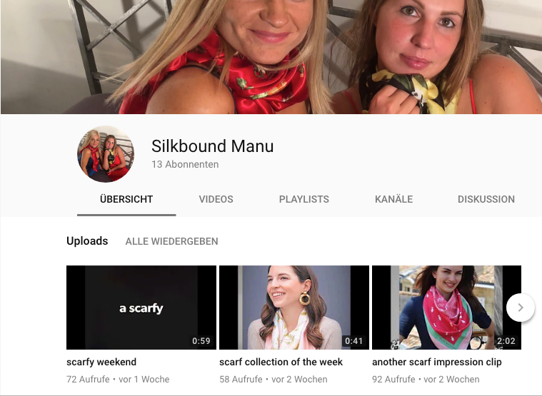 silk-bound.ch on youtube