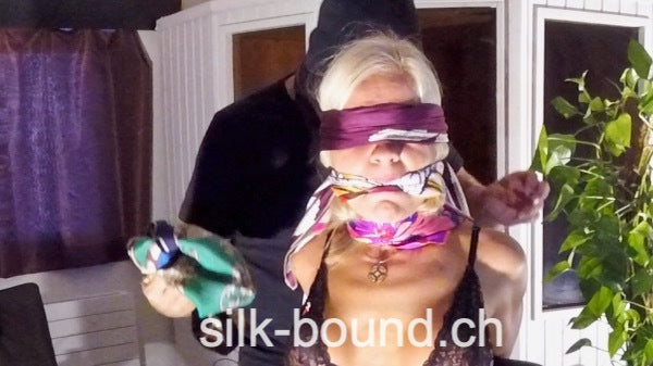 WELLNESS - with selfbondage with scarves